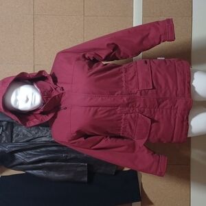 PACIFIC TRAIL COAT CRANBERRY RED COLOR SIZE SMALL
